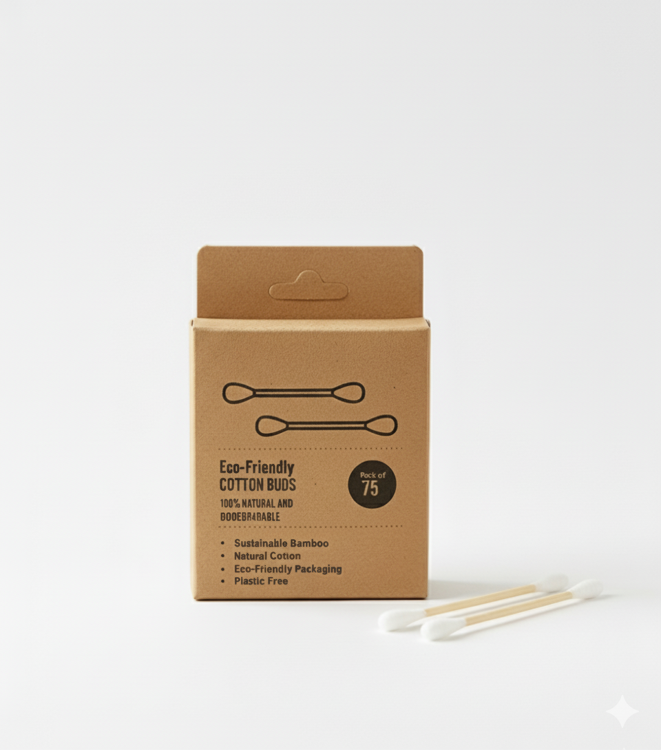 Eco-Friendly Cotton Buds