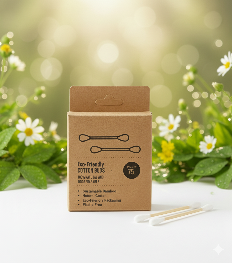 Eco-Friendly Cotton Buds