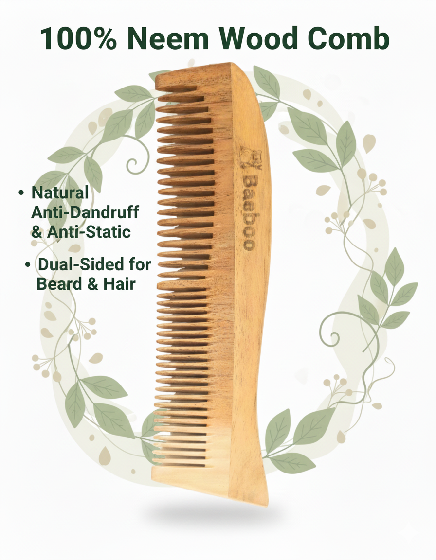 Dual Tooth Neem Comb