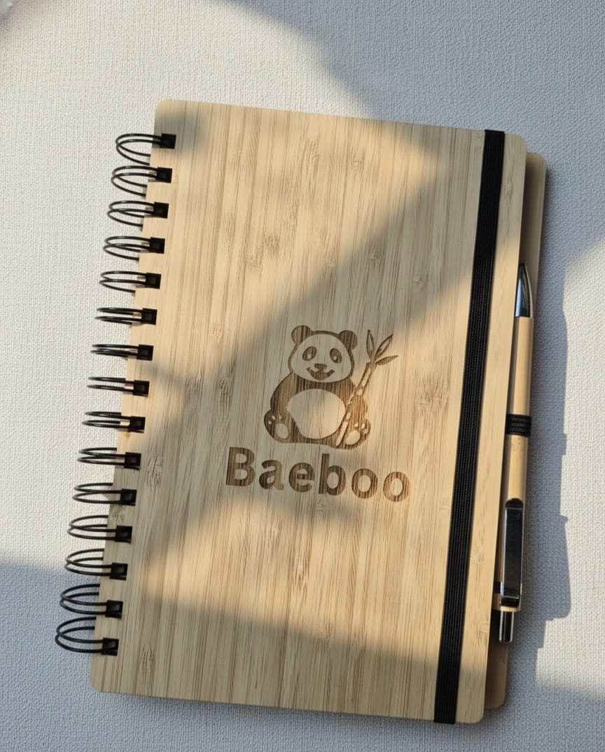 Bamboo Notepad with Pen