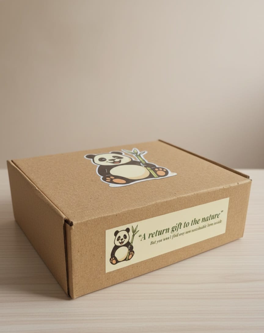 Corporate Gifts Hampers – Bamboo tumbler , Neem comb , bamboo eco-friendly ear buds , bamboo toothbrush – Baeboo Naturals